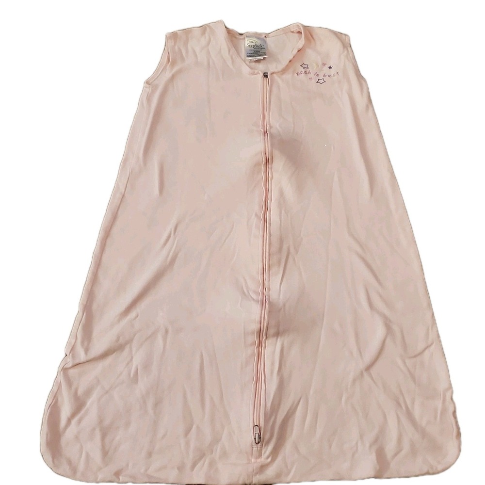 Halo Sleep Sack Wearable Light Pink back Is Best Large 12-18 Months